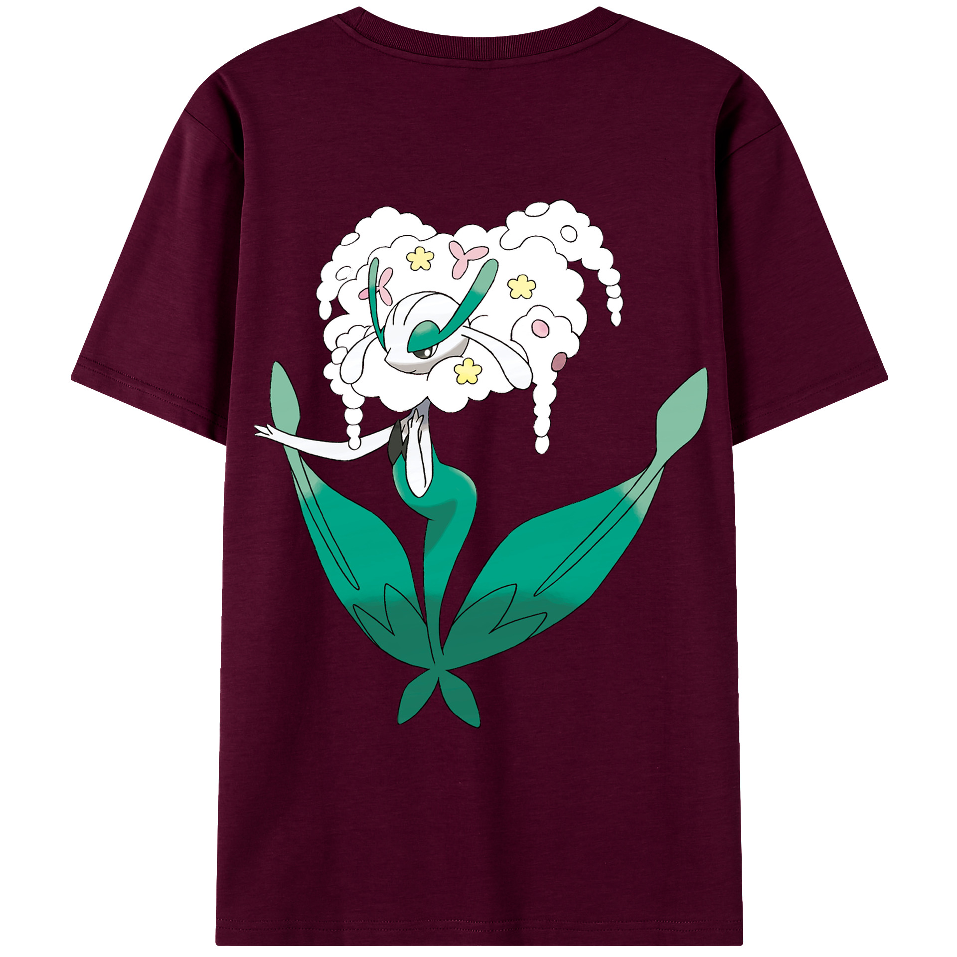 （画像用） ポケットモンスター Pokémon レディース半袖Tシャツ(バックプリント)